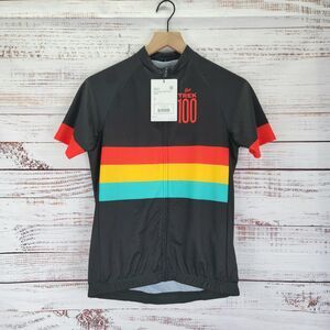 Trek "The Trek 100" Womens S Limitted Edition Cycling Semi-Fit Jersey Italy NWT